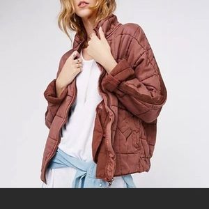 Free People Dolman Quilted Jacket